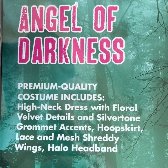 Spirit Halloween | Angel Of Darkness girls costume - Picture 12 of 12
